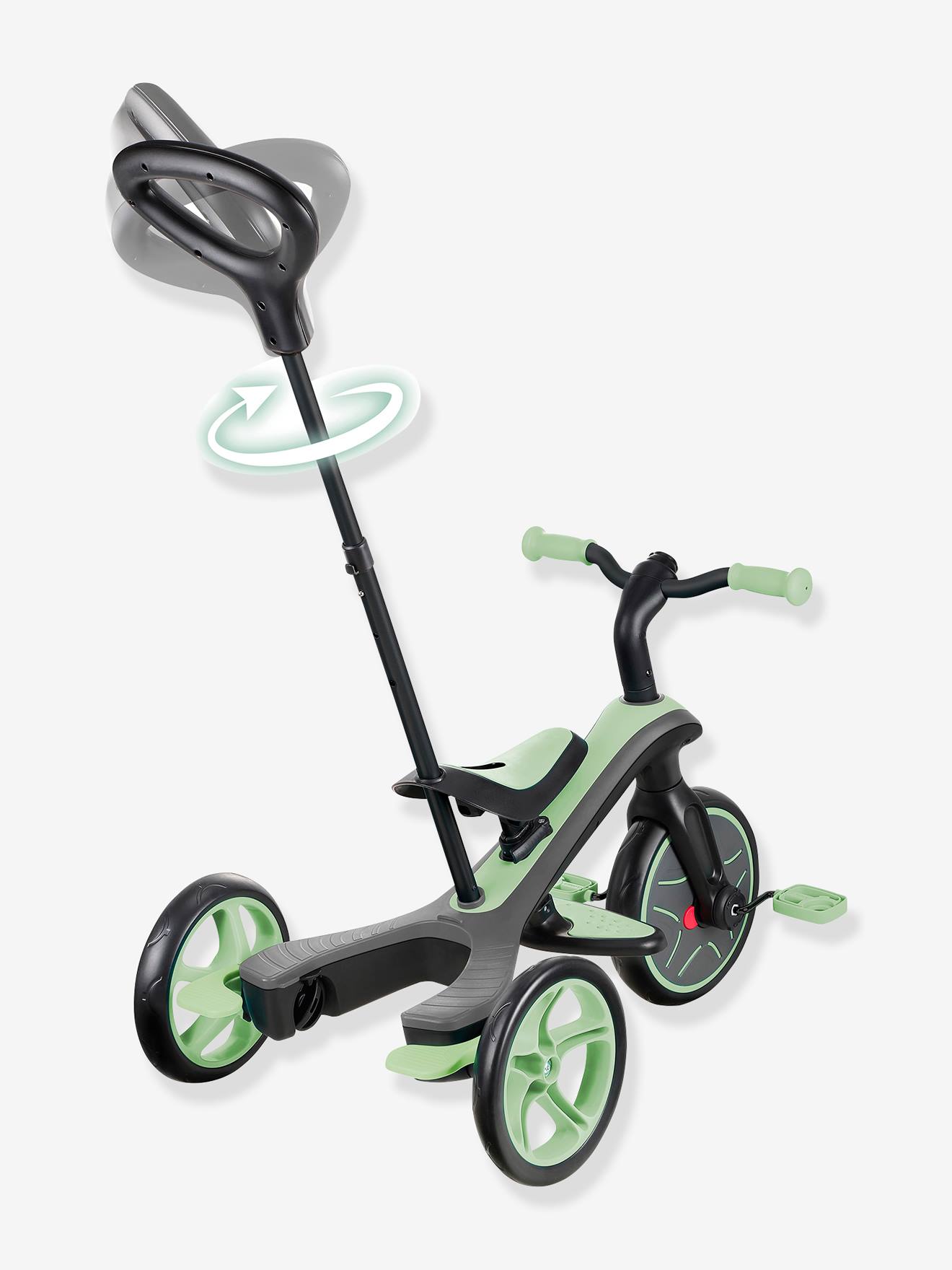 Globber 4-in-1-Dreirad GLOBBER - salbeigrün