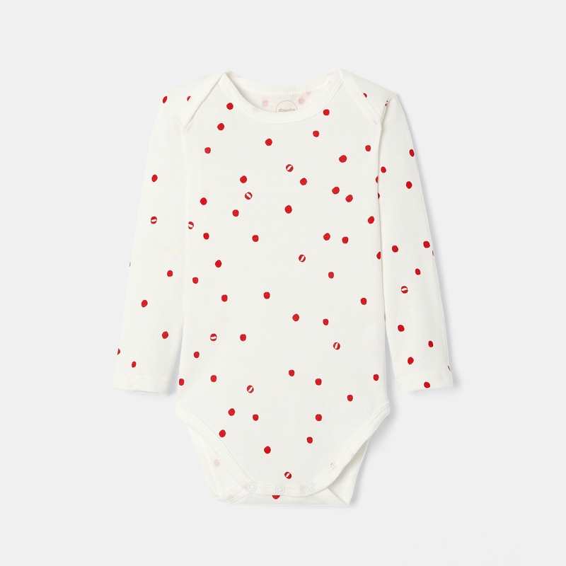 Bodies en jersey doux (lot de 3) rouge mixte Absorba