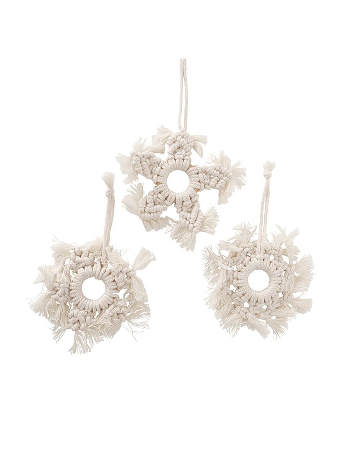 Boltze Dekoanhänger ''Zalia'' in Creme - Ø 12 cm (Überraschungsprodukt) günstig kaufen onesize