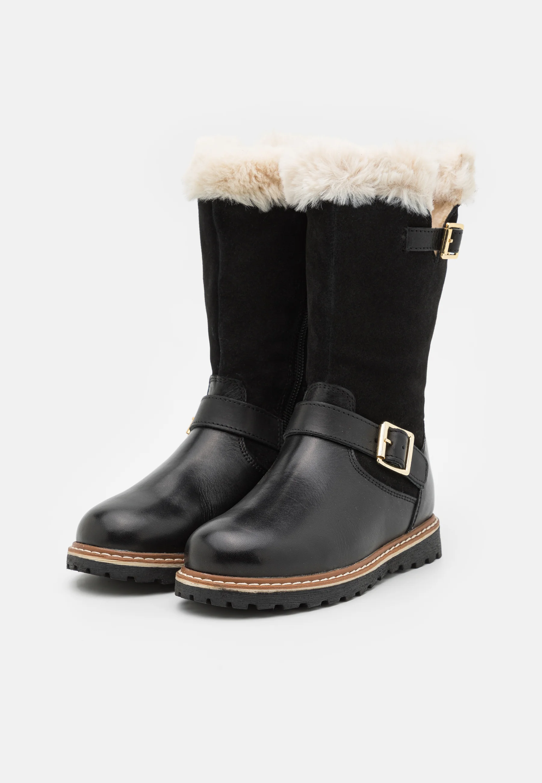 Friboo LEATHER - Botas de nieve