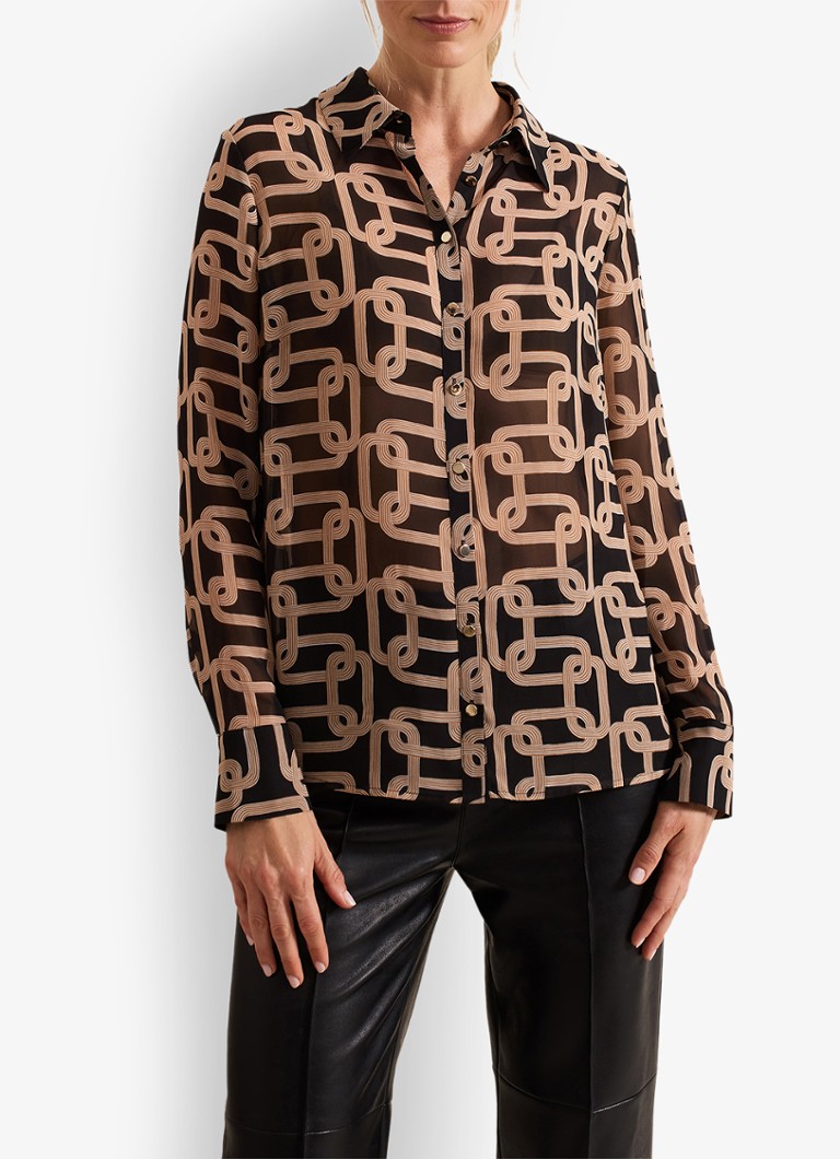 Phase Eight  Cora blouse met grafische print