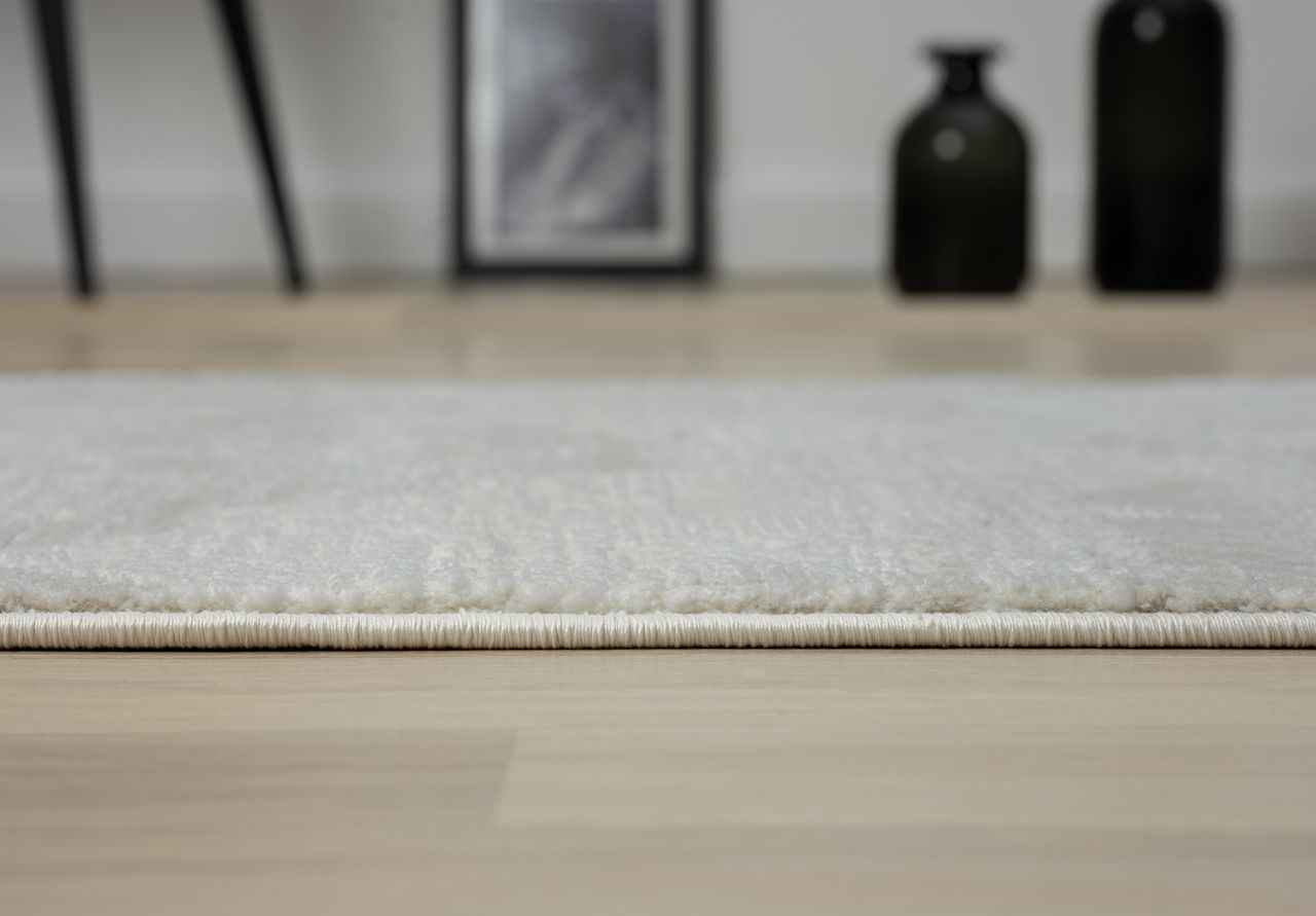 MyFlair Teppich Siena , 80cm x 150cm, Farbe Beige, rechteckig, Florhöhe 10mm