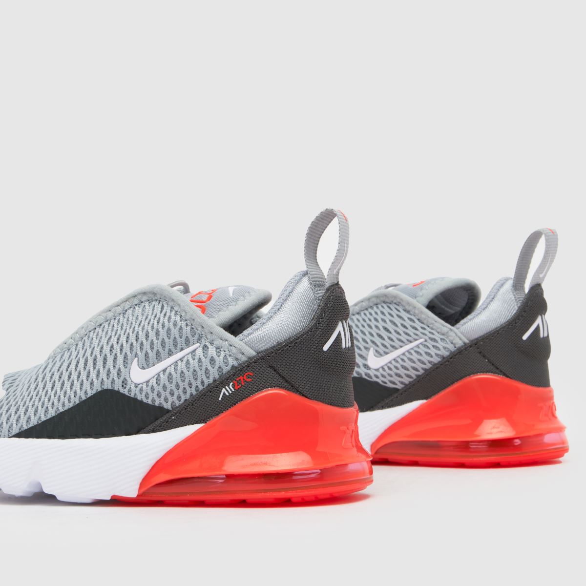 Nike grå multifärgade Air Max 270 pojkar småbarnsskor