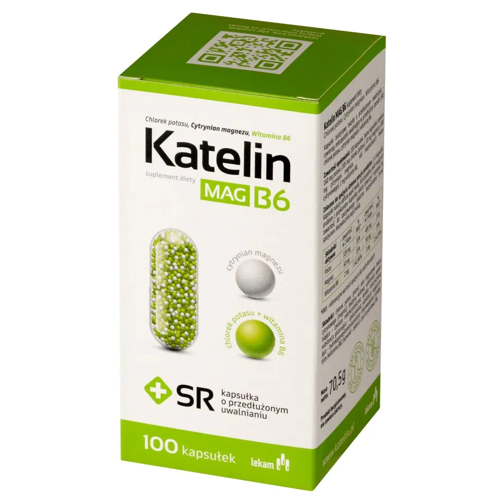 Katelin Mag B6, Magnezij s vitaminom B6, kapsule