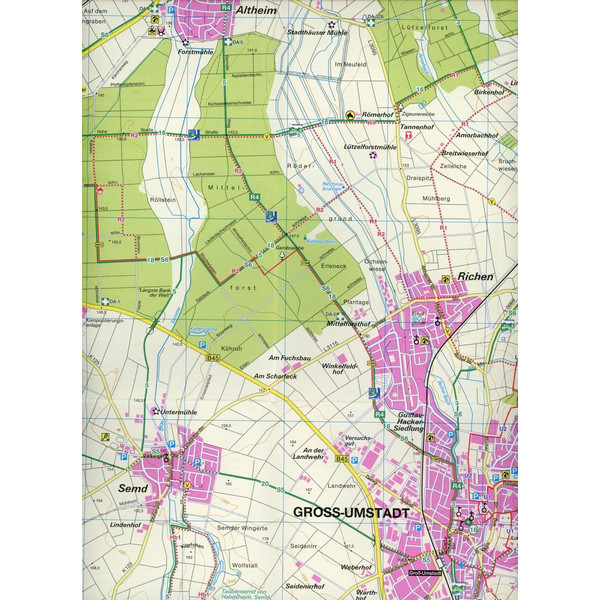 Bachgau-Maintal 1:20.000 - Wanderkarte