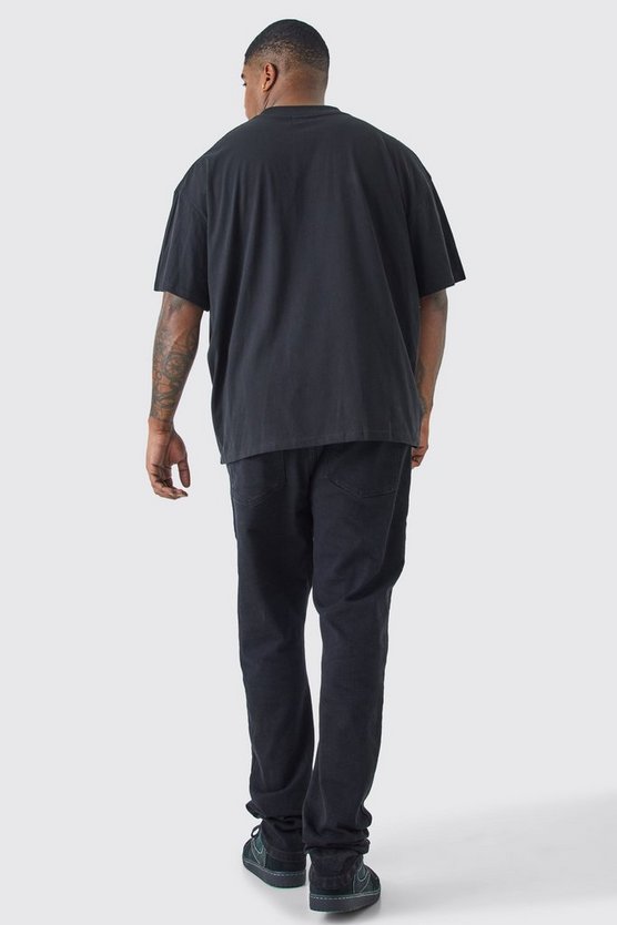Plus zerrissene Skinny Jeans