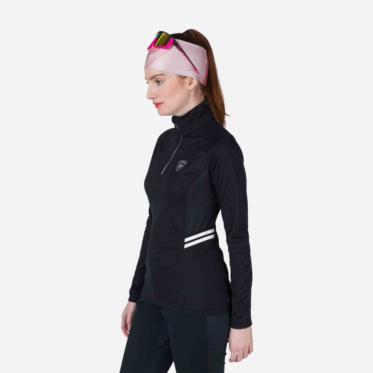 Poursuite Damen-Baselayer mit halbem Reißverschluss