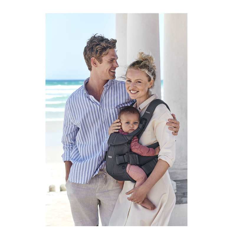 Porte-bébé One air anthracite mesh 3D BabyBjörn