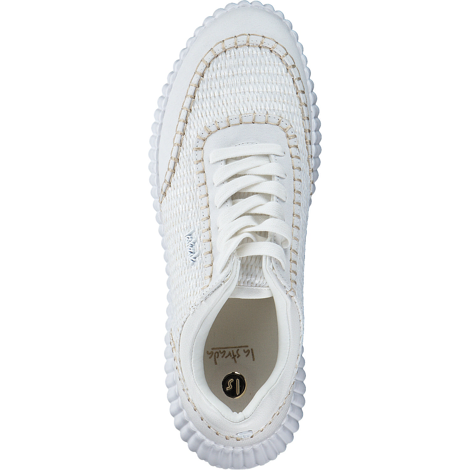 La Strada 2200586, Schnürschuhe, Damen, weiß/beige