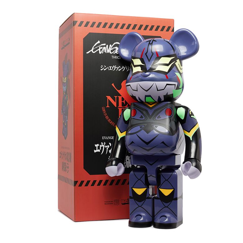 Medicom Bearbrick Evangelion Eva13 (New Paint Ver.) 1000% multicolor