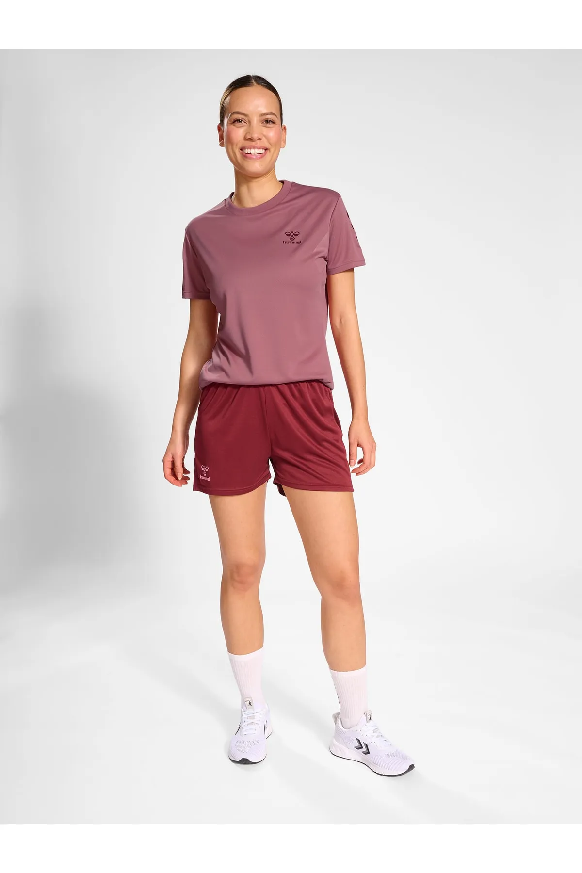 hummel  hmlACTIVE PL JERSEY S/S DAMEN