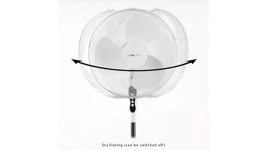 CLATRONIC Standventilator VL3603S weiß