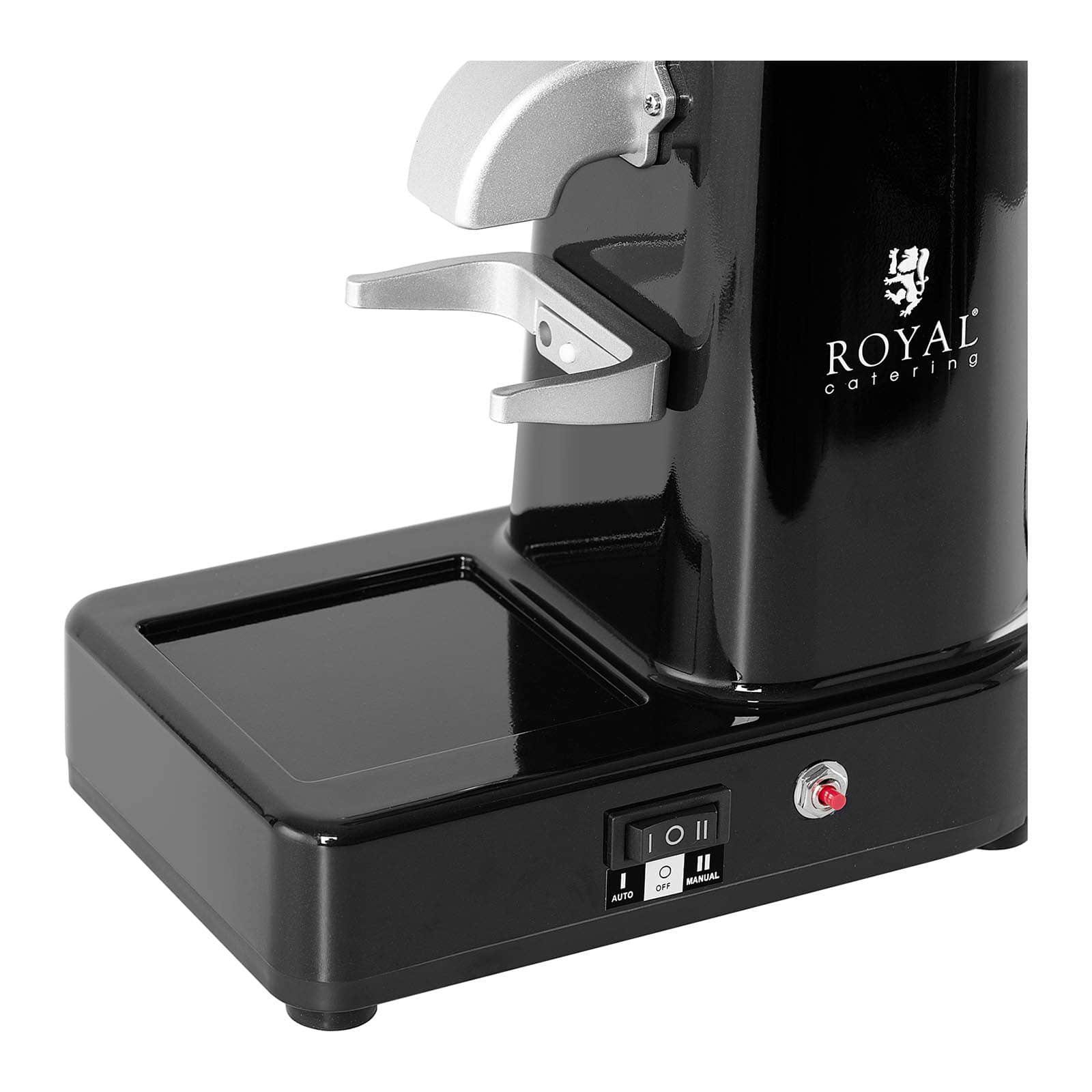 Royal Catering Kaffeemühle Kaffeemühle elektrisch Kaffee Mahl Maschine 200 W 1000 ml Kunststoff, 200 W
