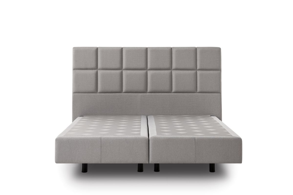 Tempur Boxspringbett mit Motor Adjustable Grau 180 x 200 cm