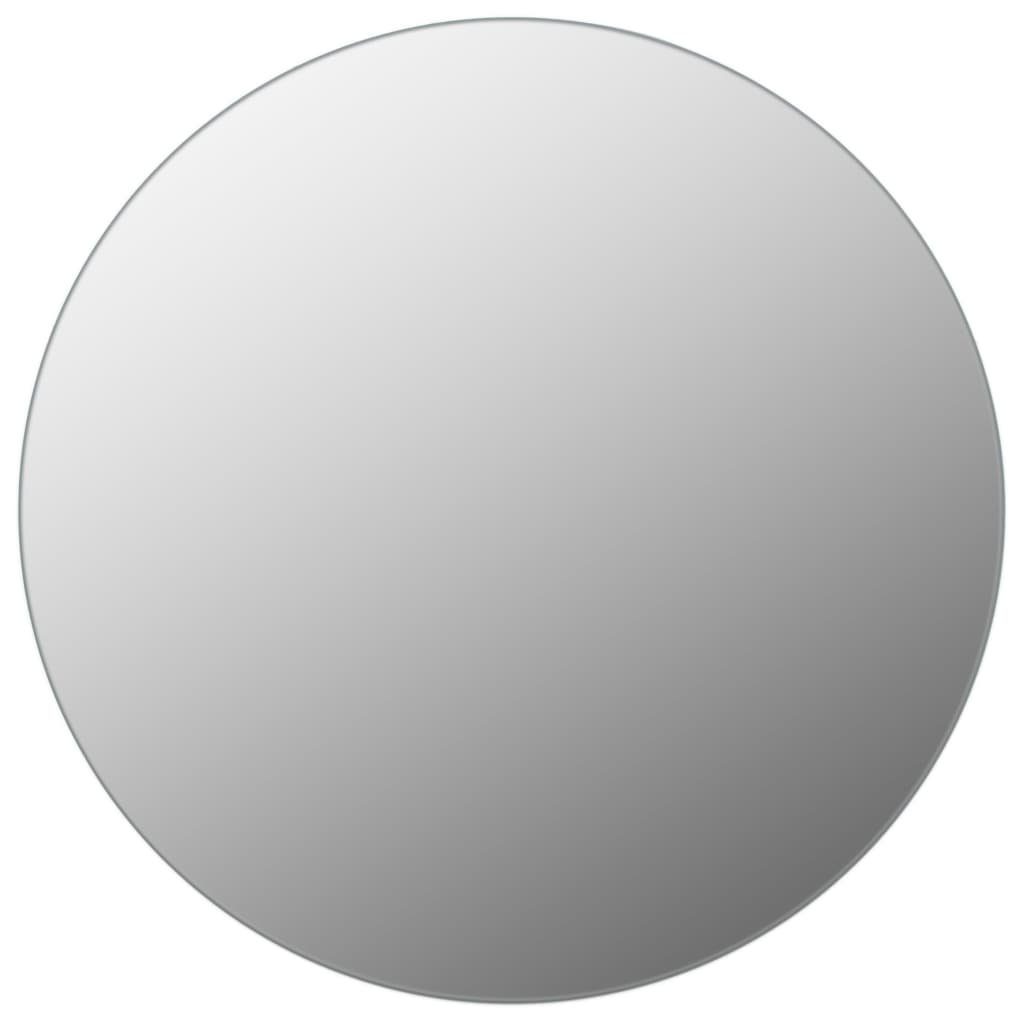 vidaXL Spiegel Wandspiegel 40 cm Rund Glas (1-St)