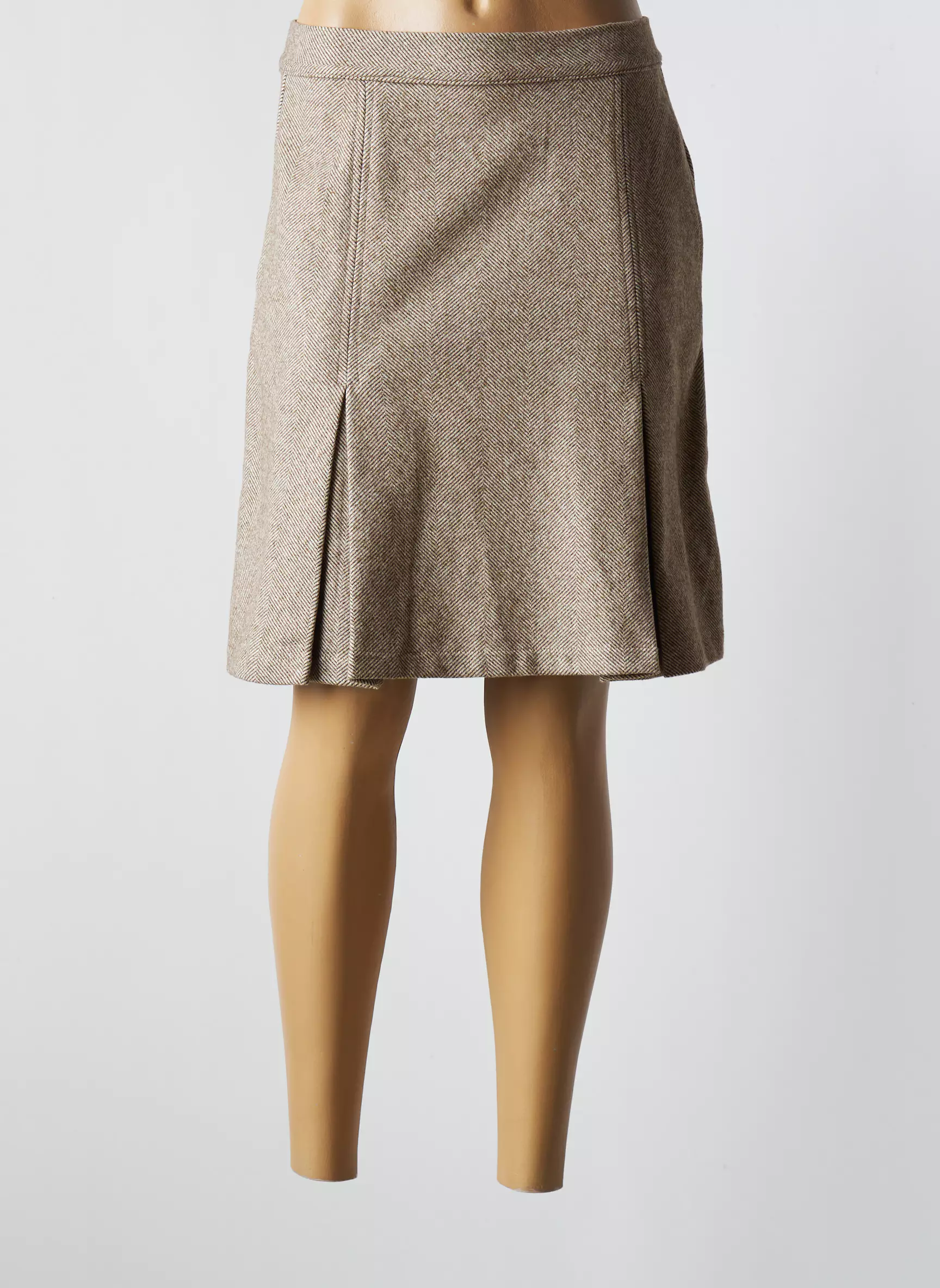 Md M Jupes Courtes Femme couleur beige