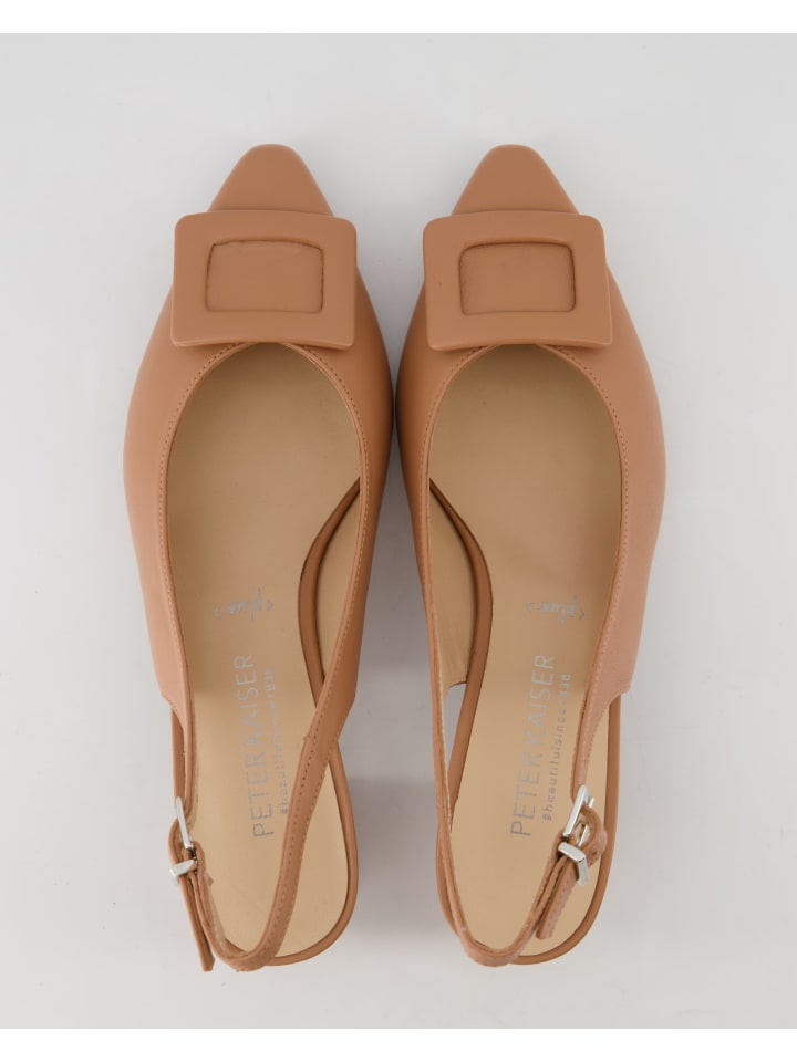 PETER KAISER Slingpumps in Braun günstig kaufen