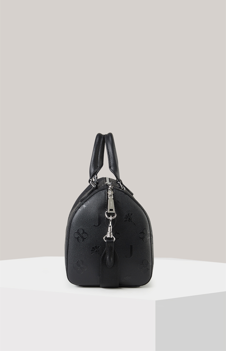 Handtasche Decoro Stampa Aurora in Schwarz