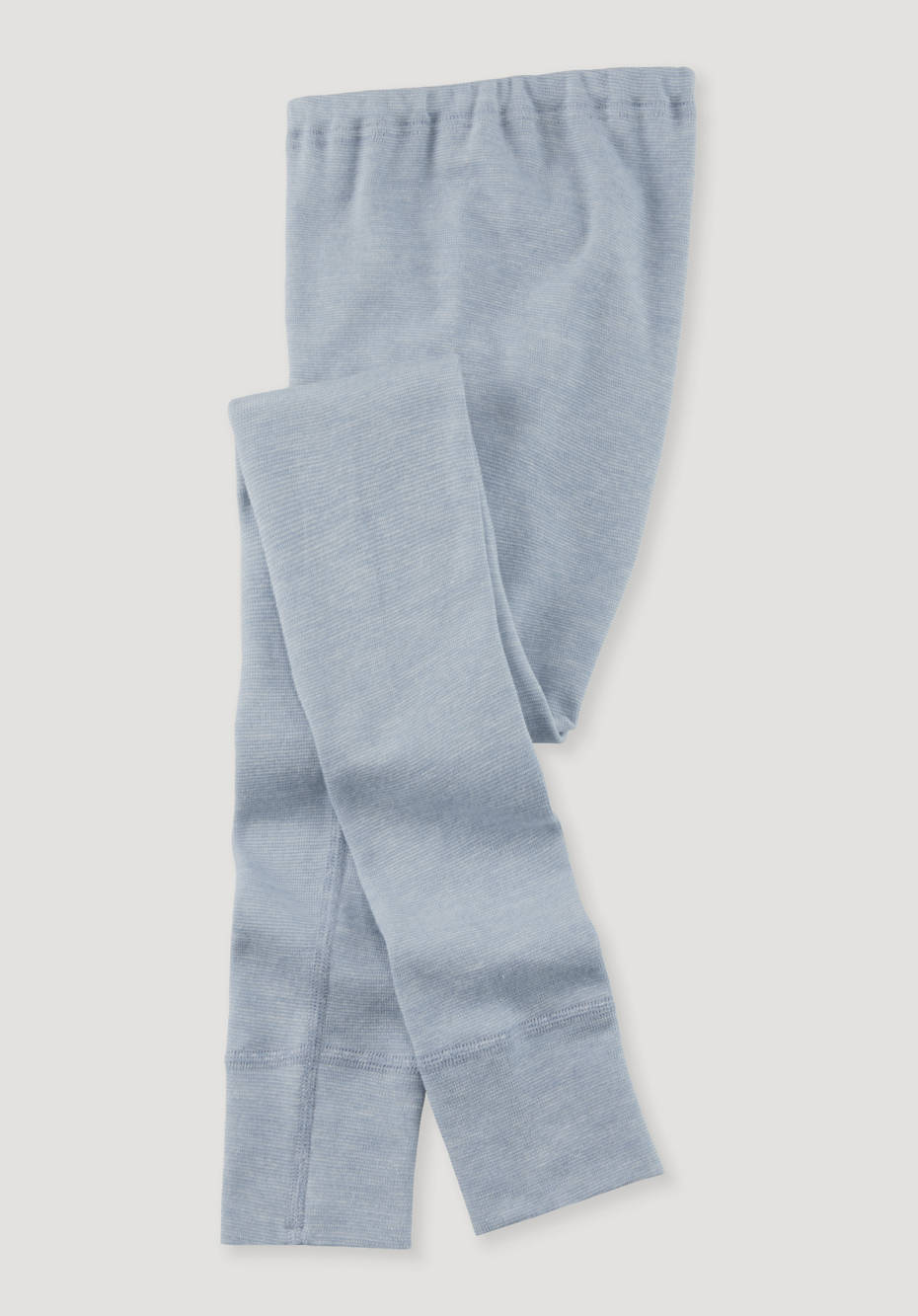 Lange Unterhose aus Bio-Baumwolle mit Bio-Schurwolle und Seide