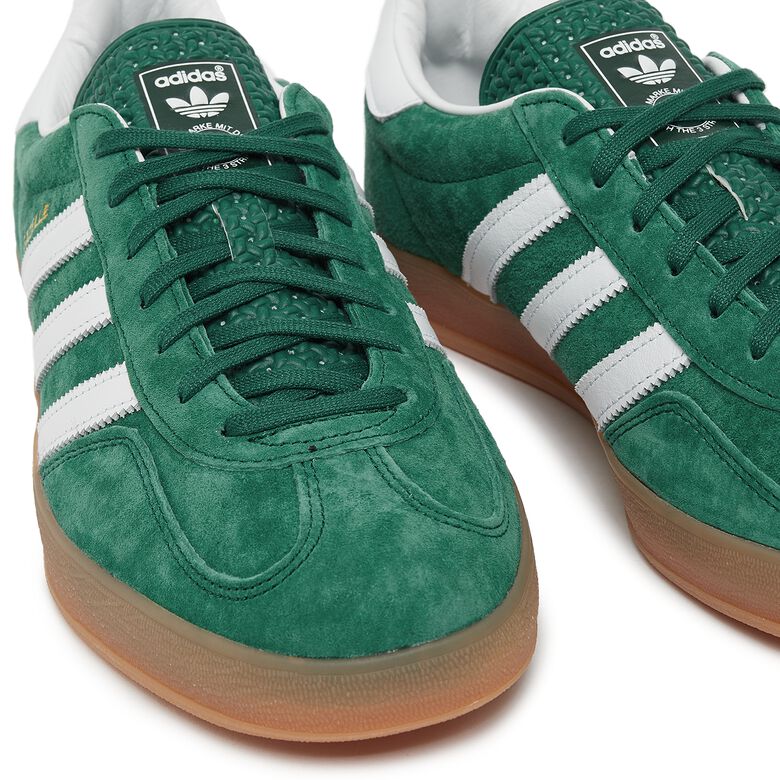 adidas Originals Wmns Gazelle Indoor collegiate green/ftwr white/GUM 2