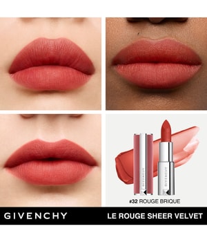 GIVENCHY Le Rouge Sheer Velvet Lippenstift-3.4 g