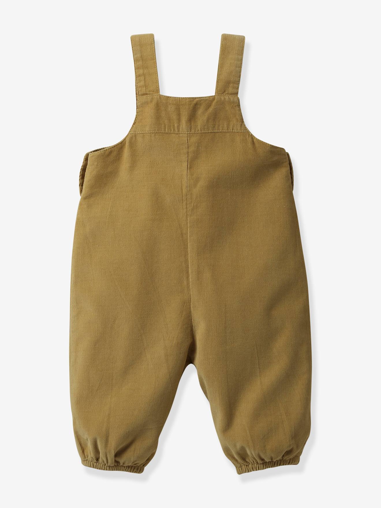 Cyrillus Warme Baby Latzhose CYRILLUS - goldgelb