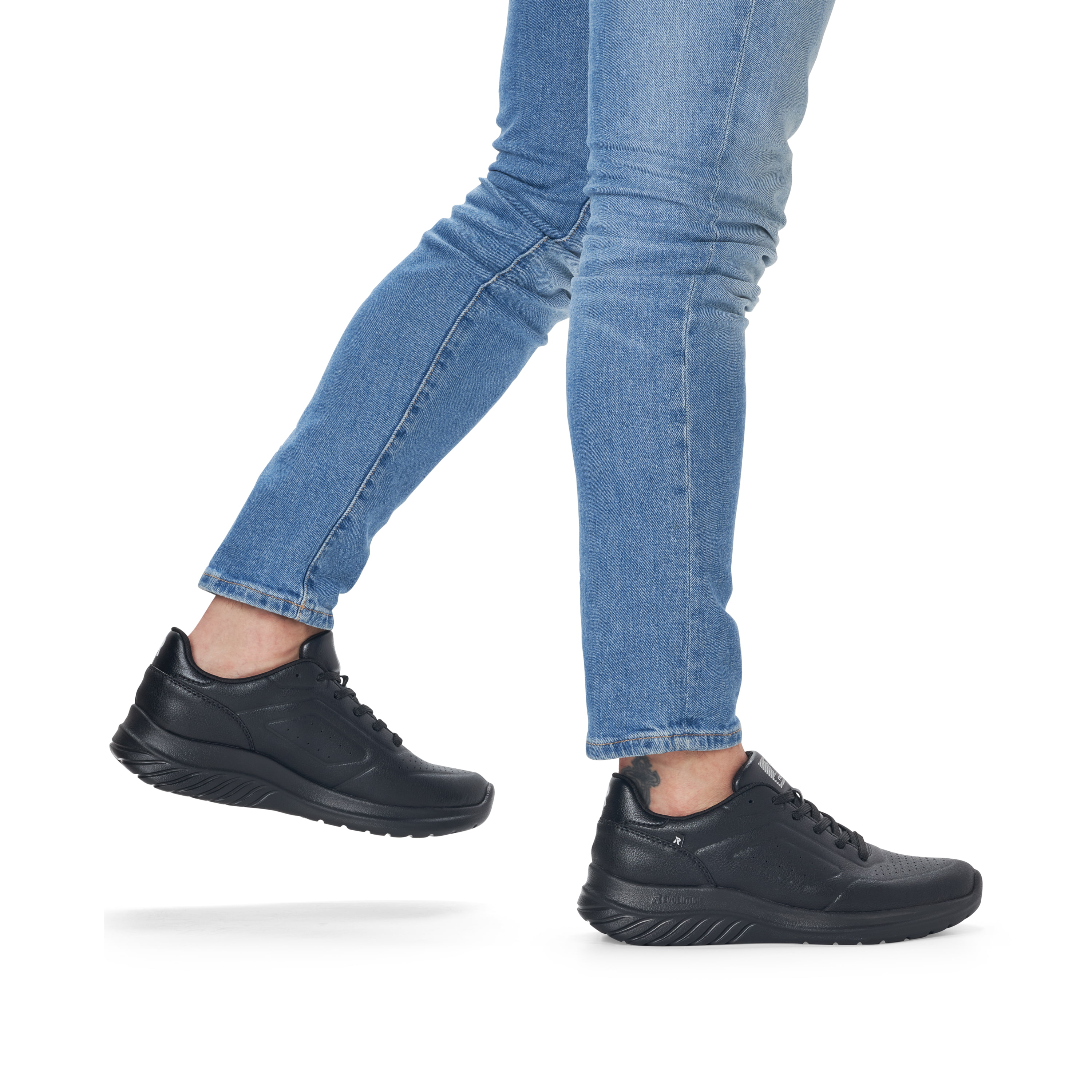 Rieker Herren Sneaker Low night black