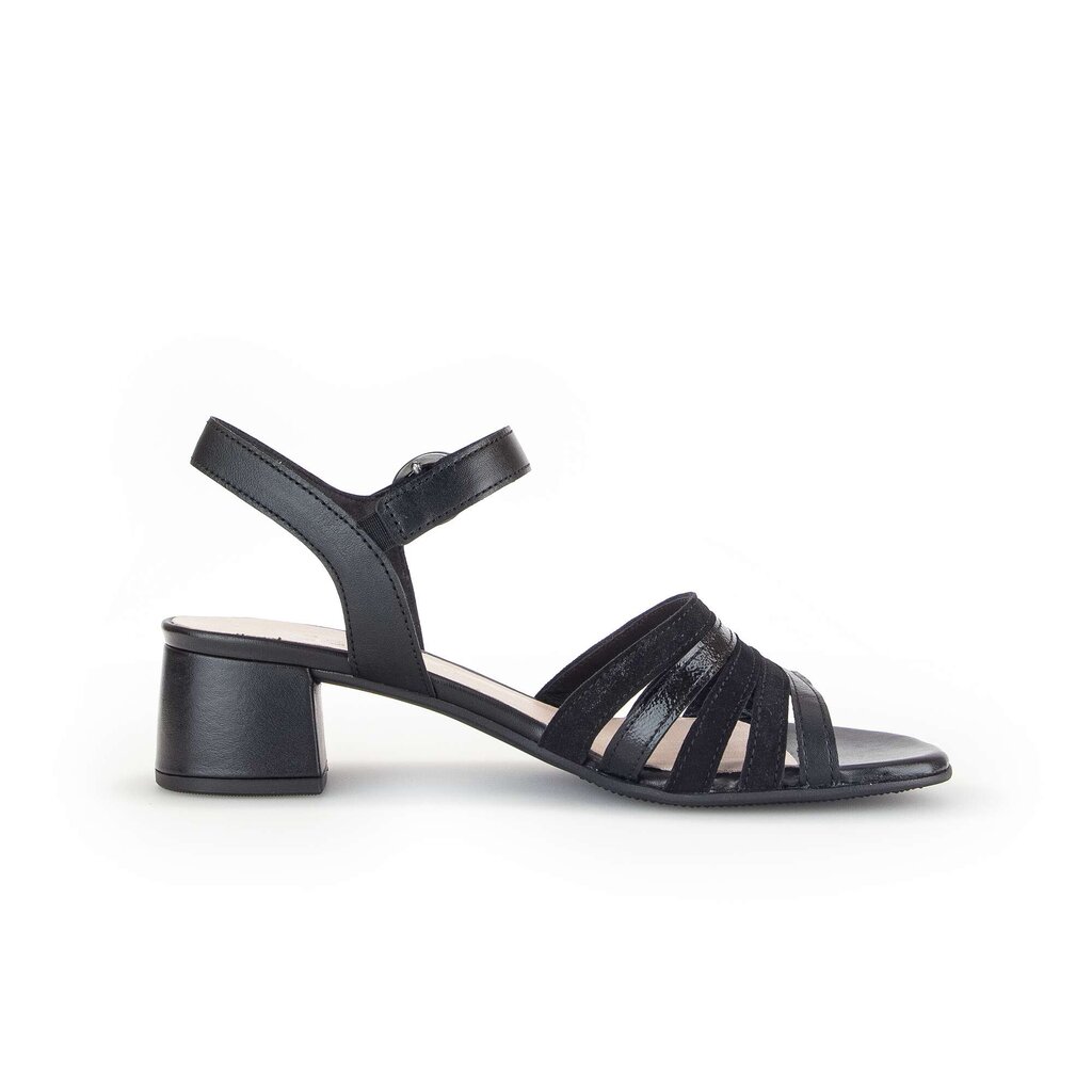 Gabor fashion Riemchensandale schwarz