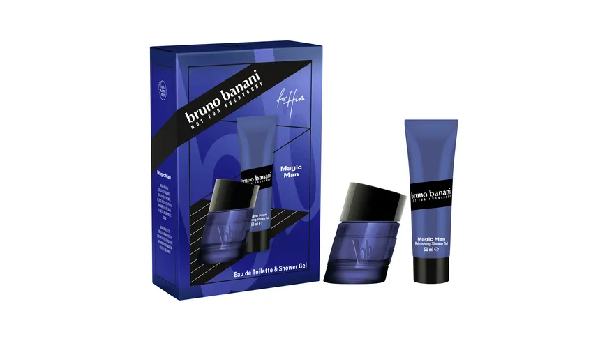 bruno banani Magic Man Eau de Toilette + Duschgel Geschenkpackung
