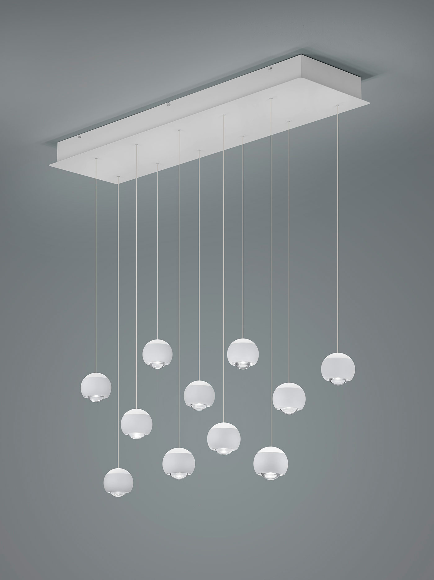 MusterringLED-Pendelleuchte 11flg