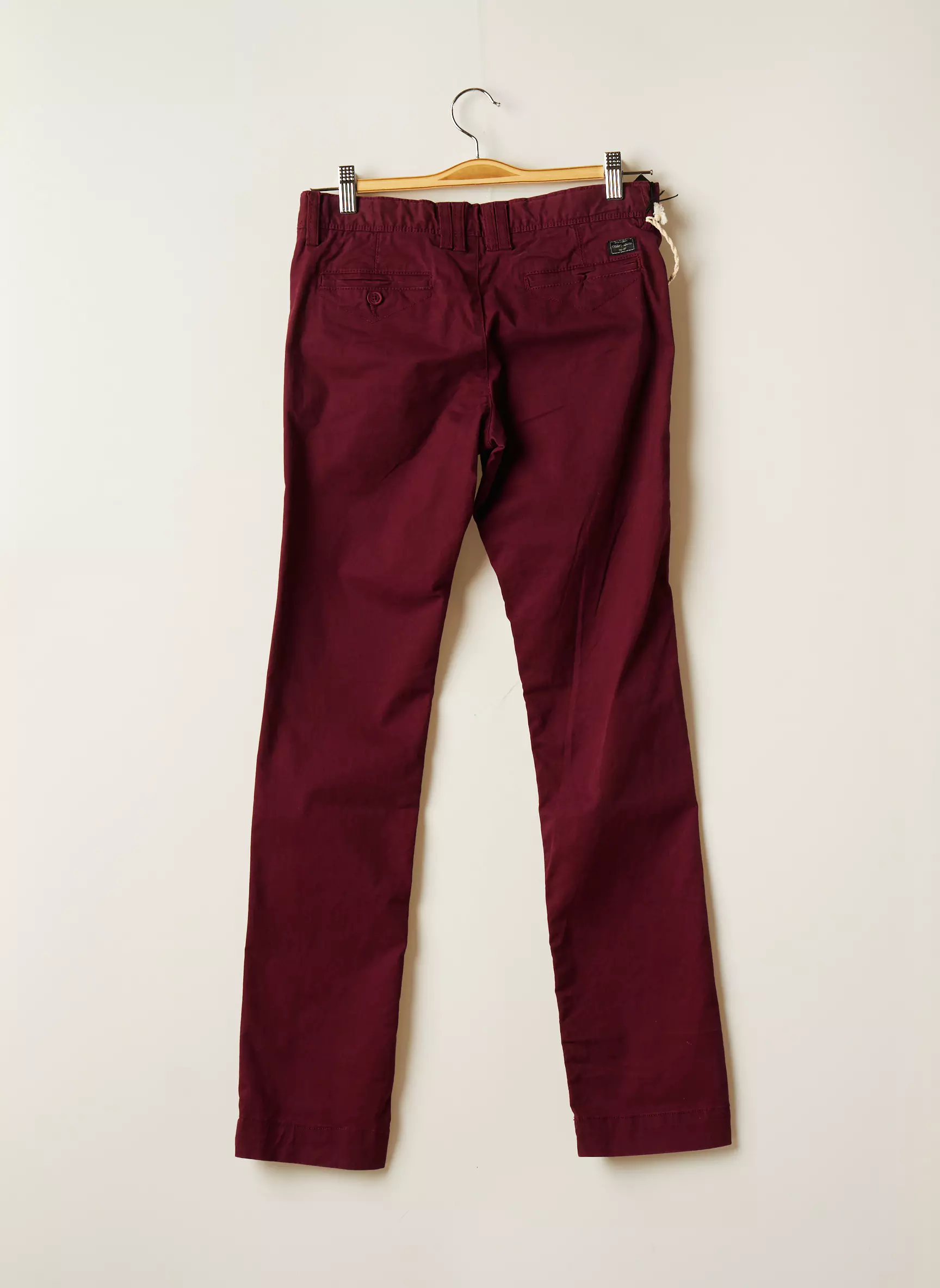 Teddy Smith Industry Pantalons Chino Garcon couleur rouge