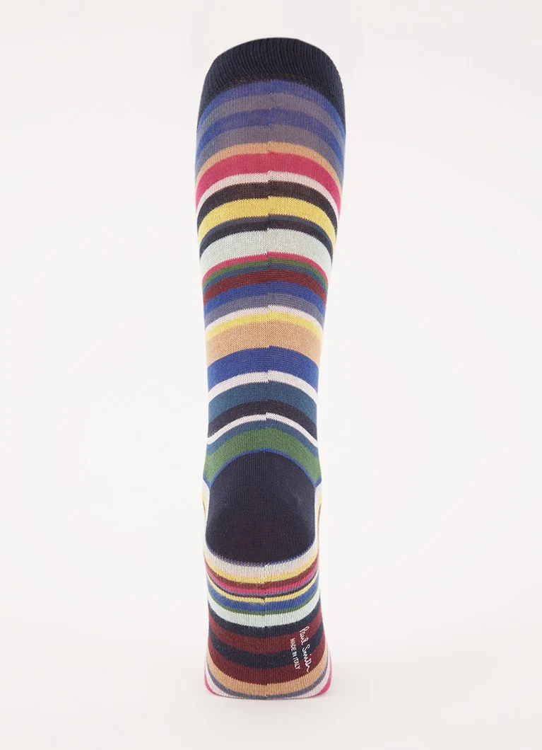 New Era Curtis socks with stripe print