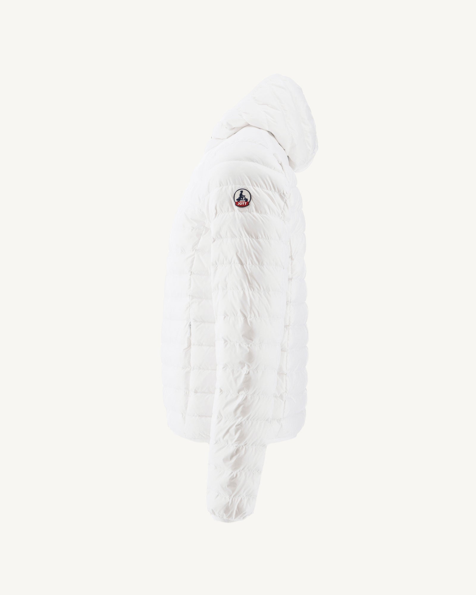 Doudoune légère à capuche Blanc Nico