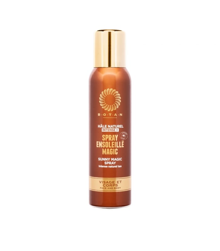 BOTAN-SPRAY ENSOLEILLÉ MAGIC INTENSE+ AU CHANVRE-Spray Bronzant Intense+ au Chanvre