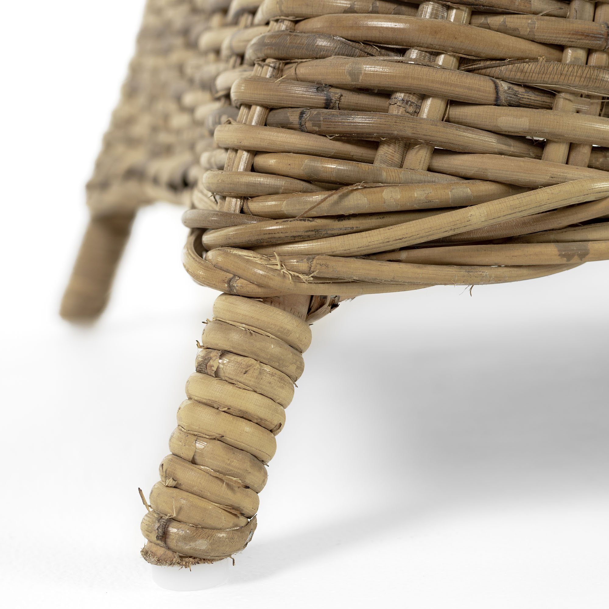 Novasolo Rattanstuhl Wickerworks (2er-Set Stühle, 2 St), Niedrige Rückenlehne, Rook, Rook Dining Stuhl (2er-Set)