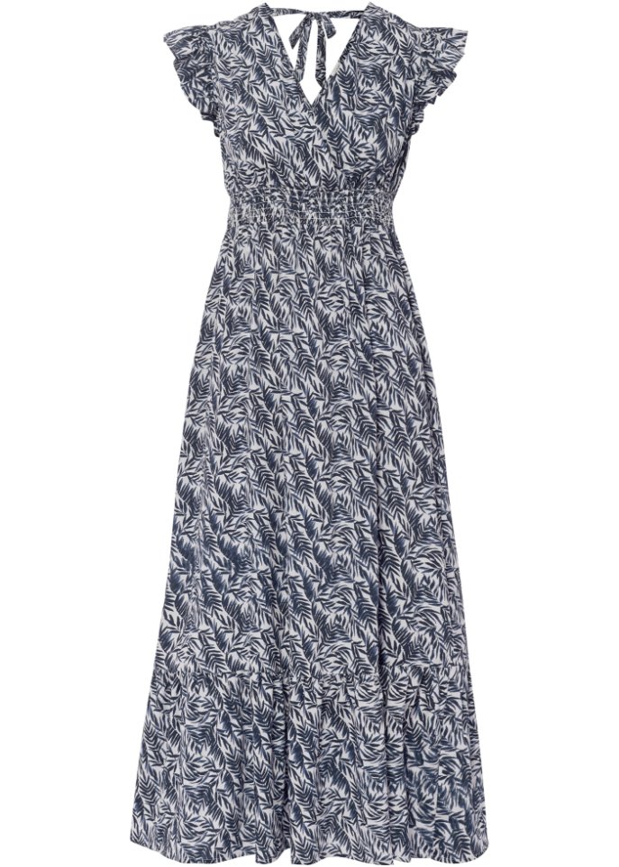 Midikleid mit Flügelärmeln