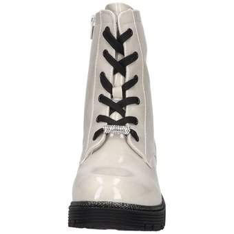 Barbarella Schnür Boots in grau
