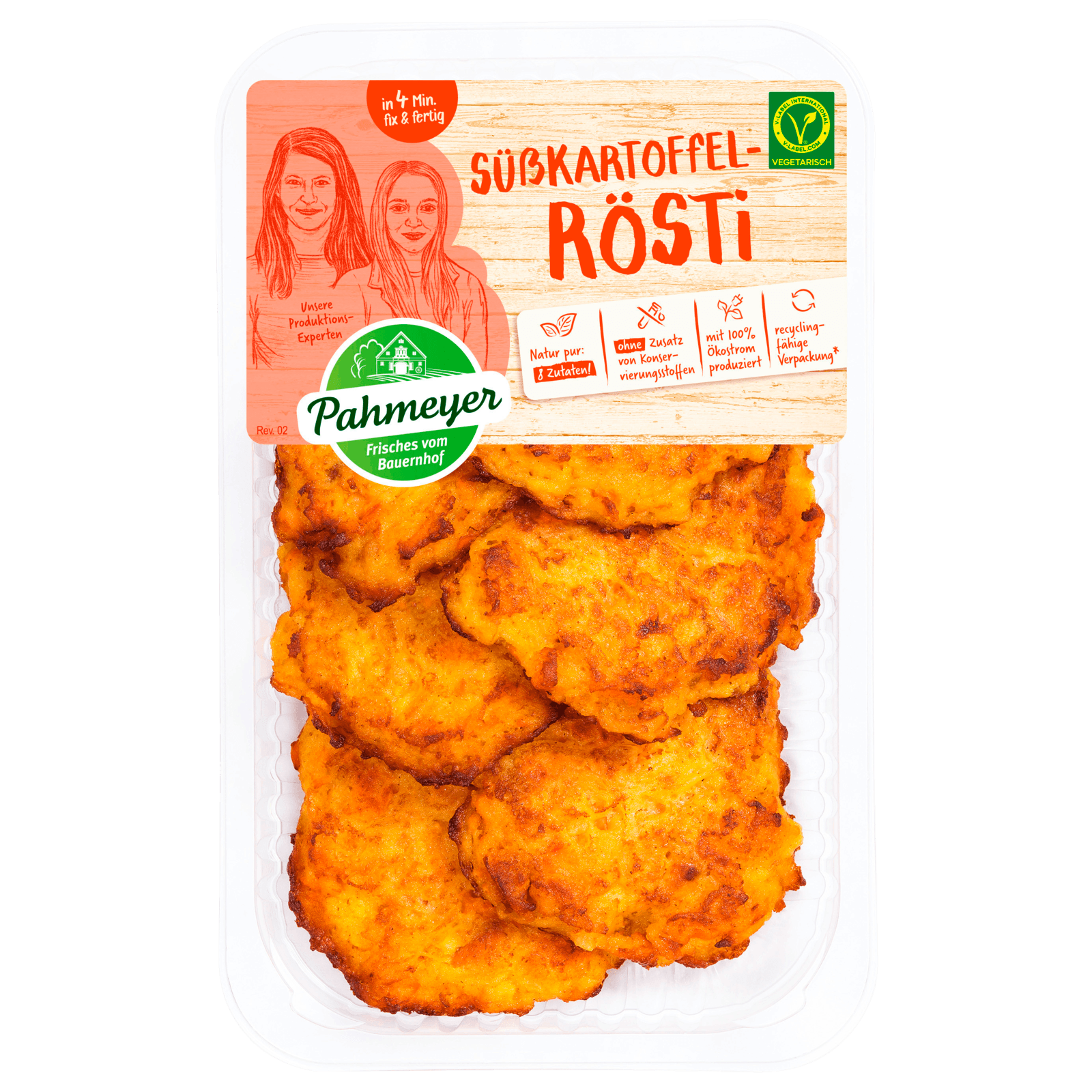 Pahmeyer Süßkartoffel Rösti 300g