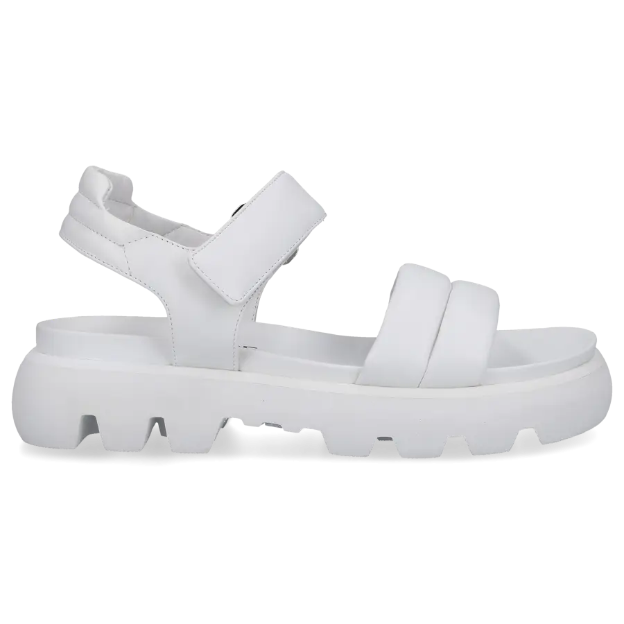 305 SOBE - Sandalen KRABI Kalbsleder - weiß