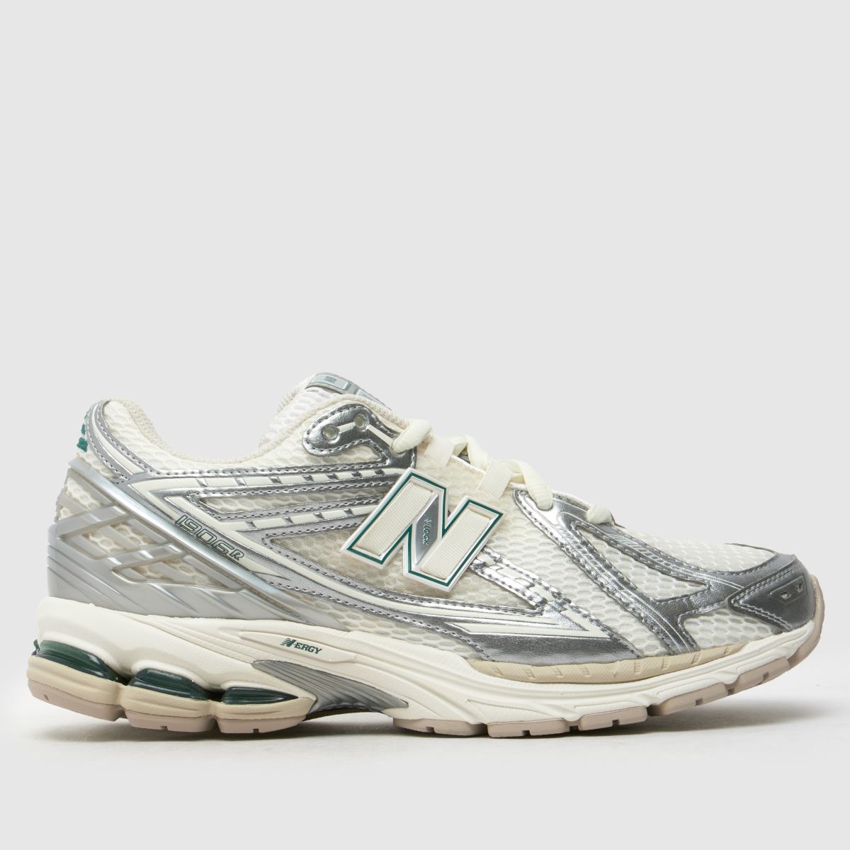 New Balance 1906r träningsskor i vitt och silver
