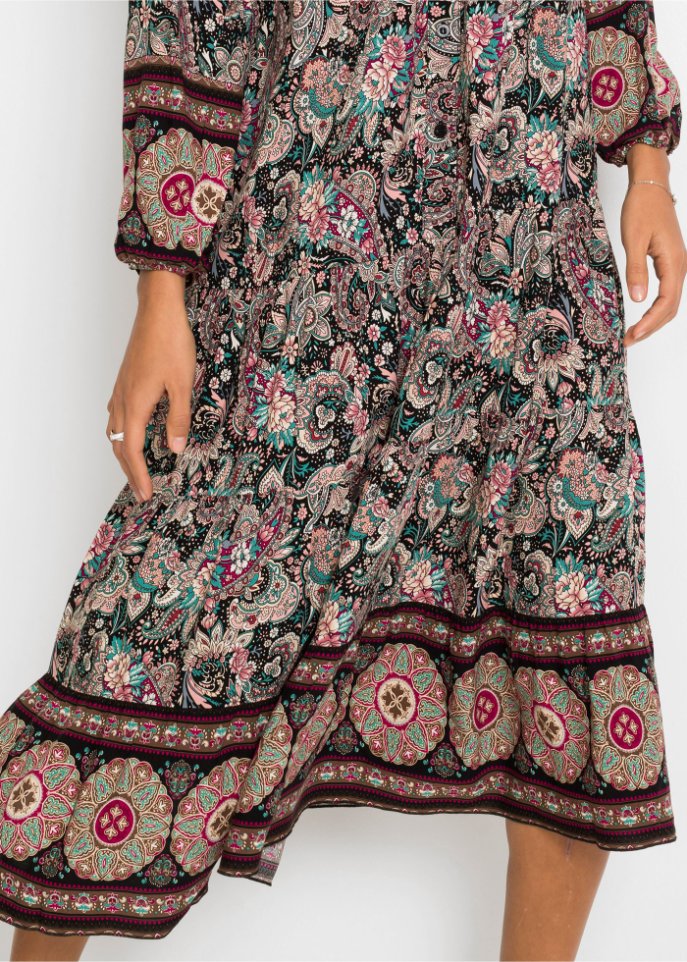 Bedrucktes Tunika-Kleid