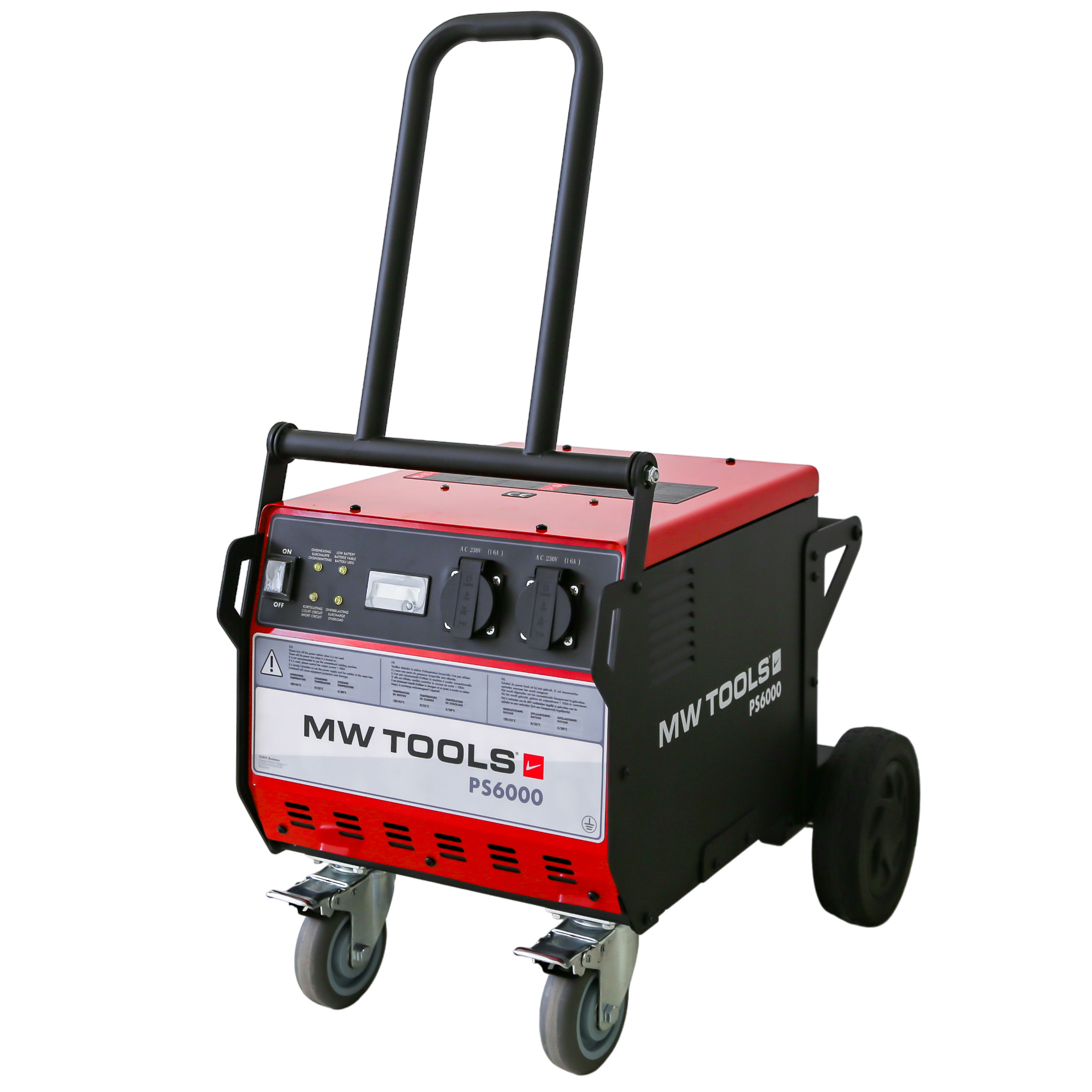 Metal Works 724562300 PS6000 Jėgainė 230V 5627 Wh 3,5 kW pramoninis vežimėlis