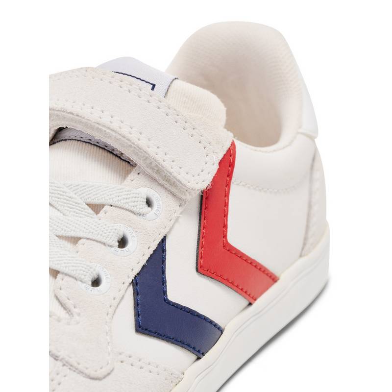 hummel SLIMMER STADIL LEATHER LOW JR Sneaker Kinder