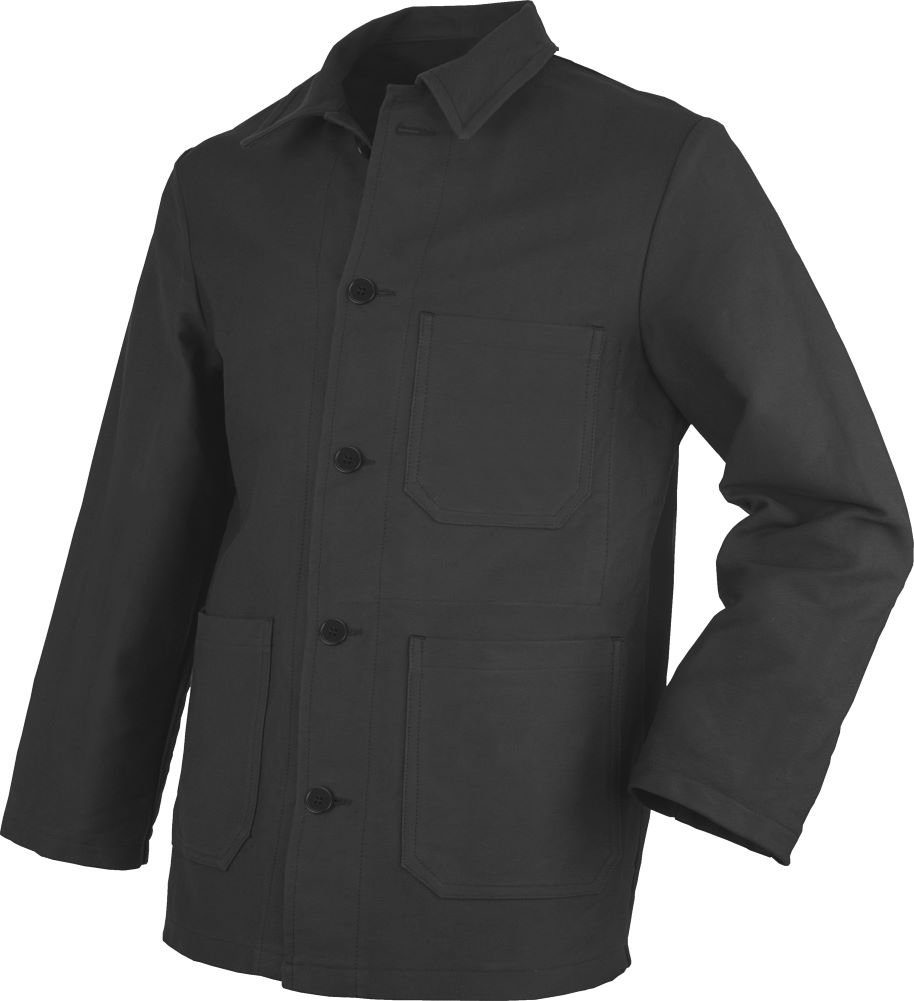 JOB Arbeitsjacke Jacke RAINER Doppel-Pilot schwarz