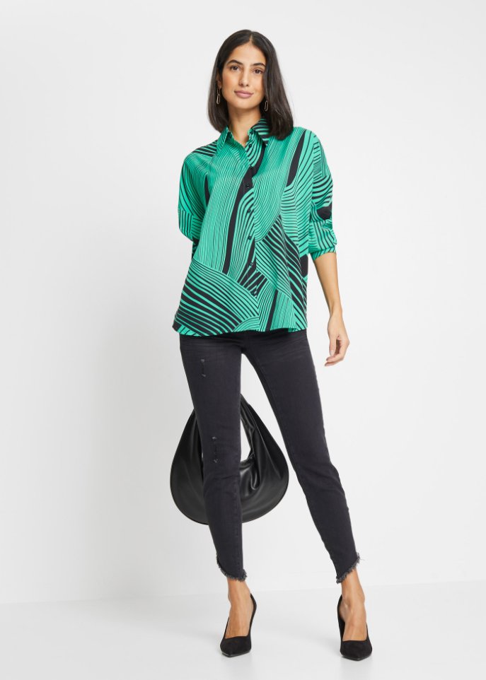 Bedruckte Bluse