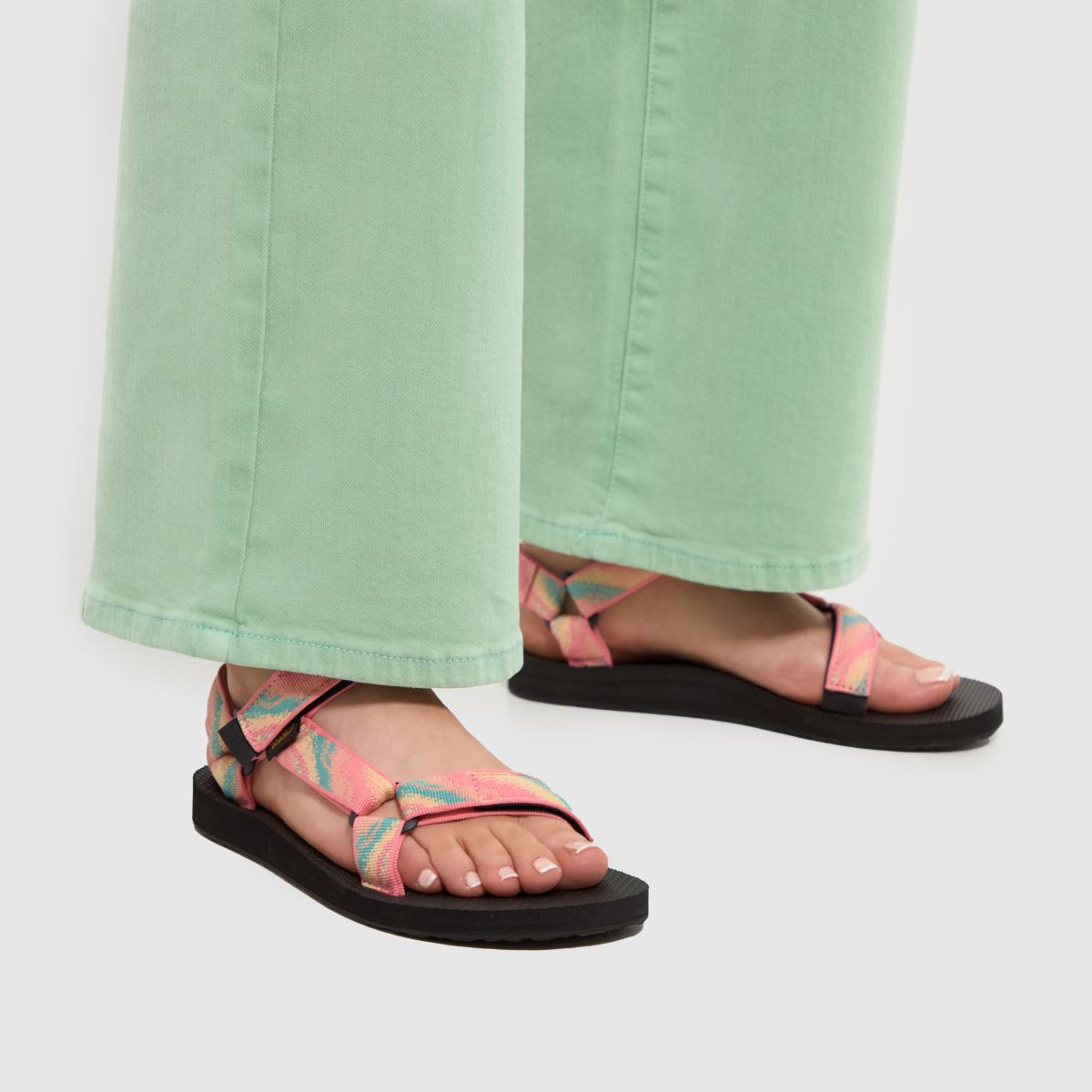 Teva – Original universalsandaler i rosa, flerfärgad färg