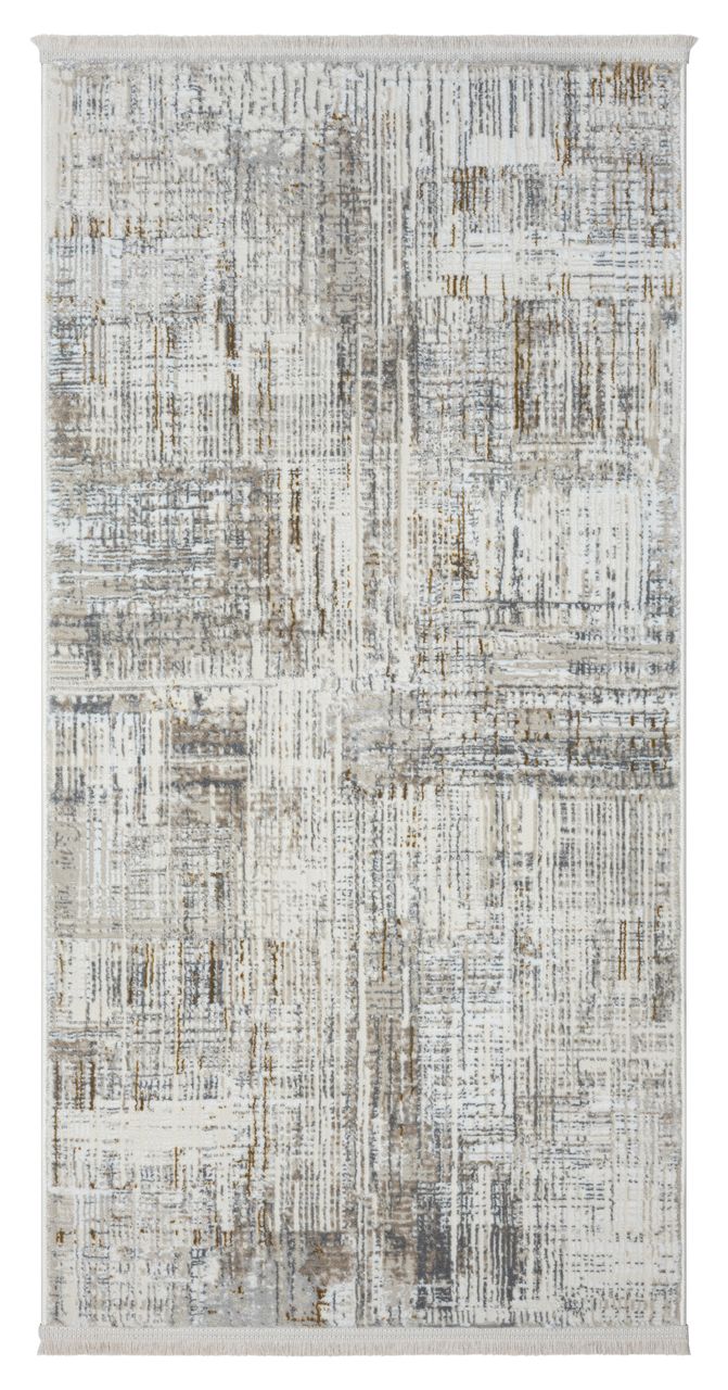 MyFlair Teppich Royal Retreat , 80cm x 150cm, Farbe Beige, rechteckig, Florhöhe 10mm