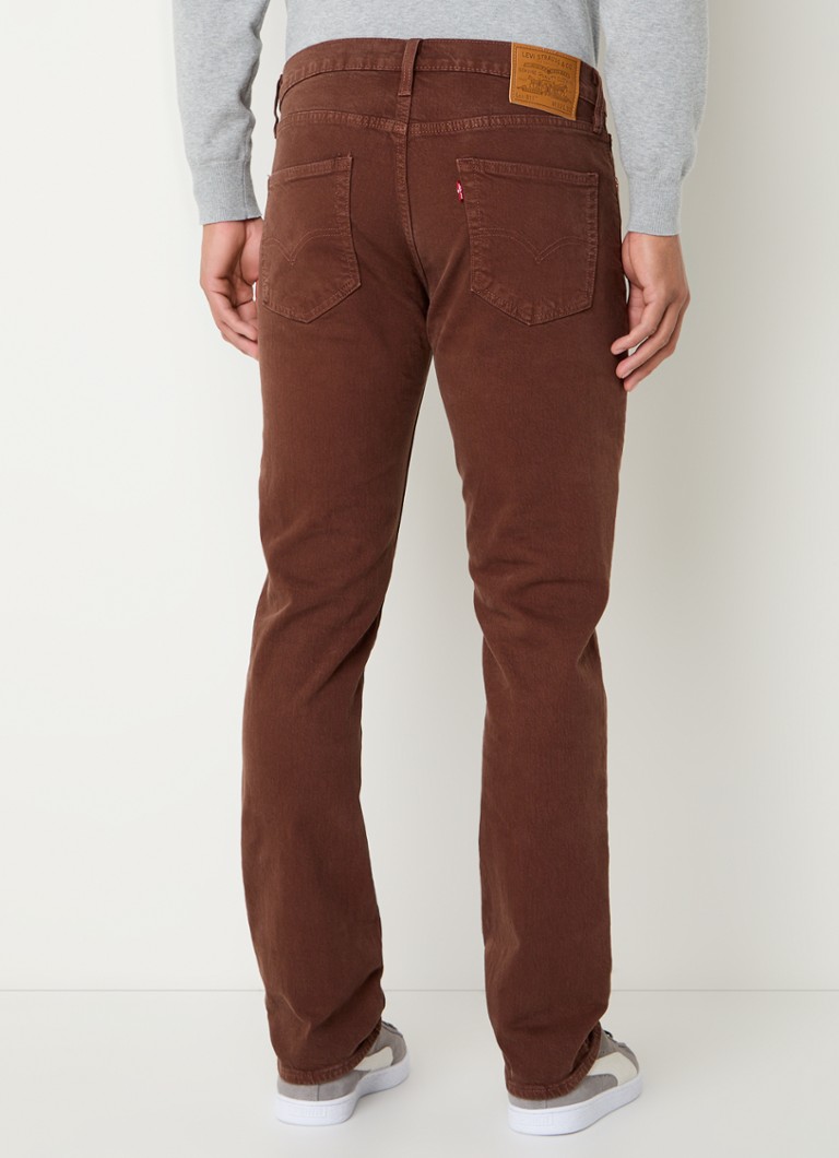 Levi's 511 smart fit -farkut värillisellä pesulla