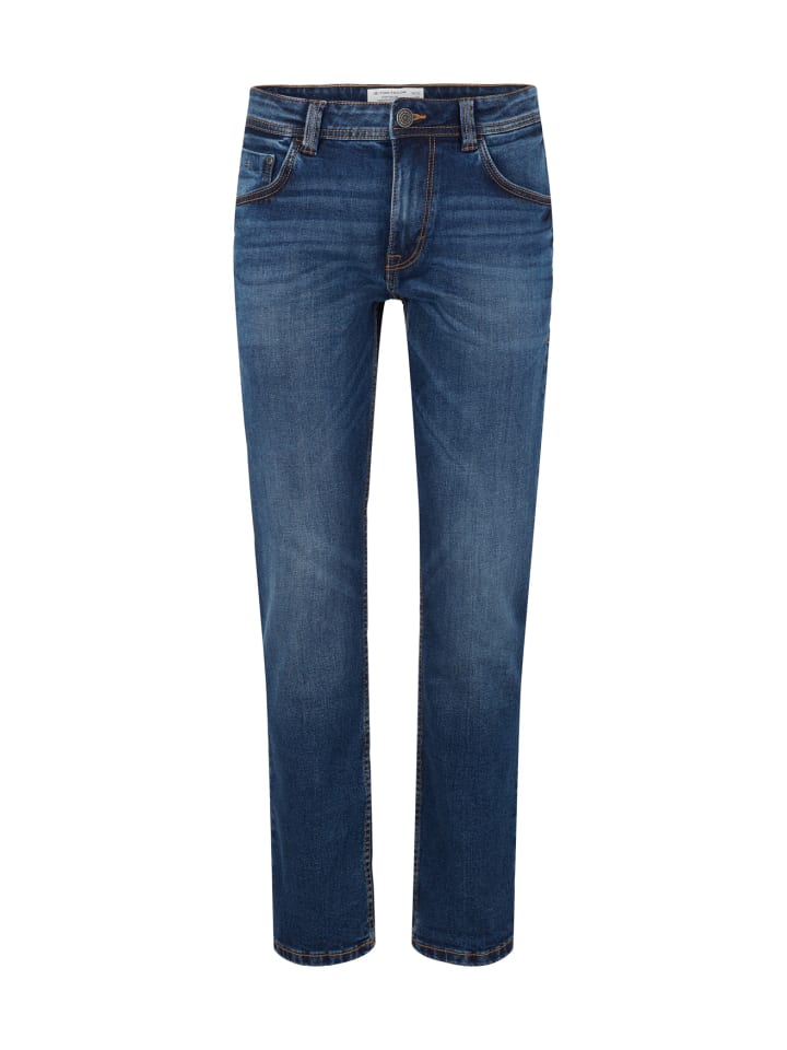 Tom Tailor Straight Leg Jeans Regular Fit Denim Marvin in Blau-2 günstig kaufen W31/L30