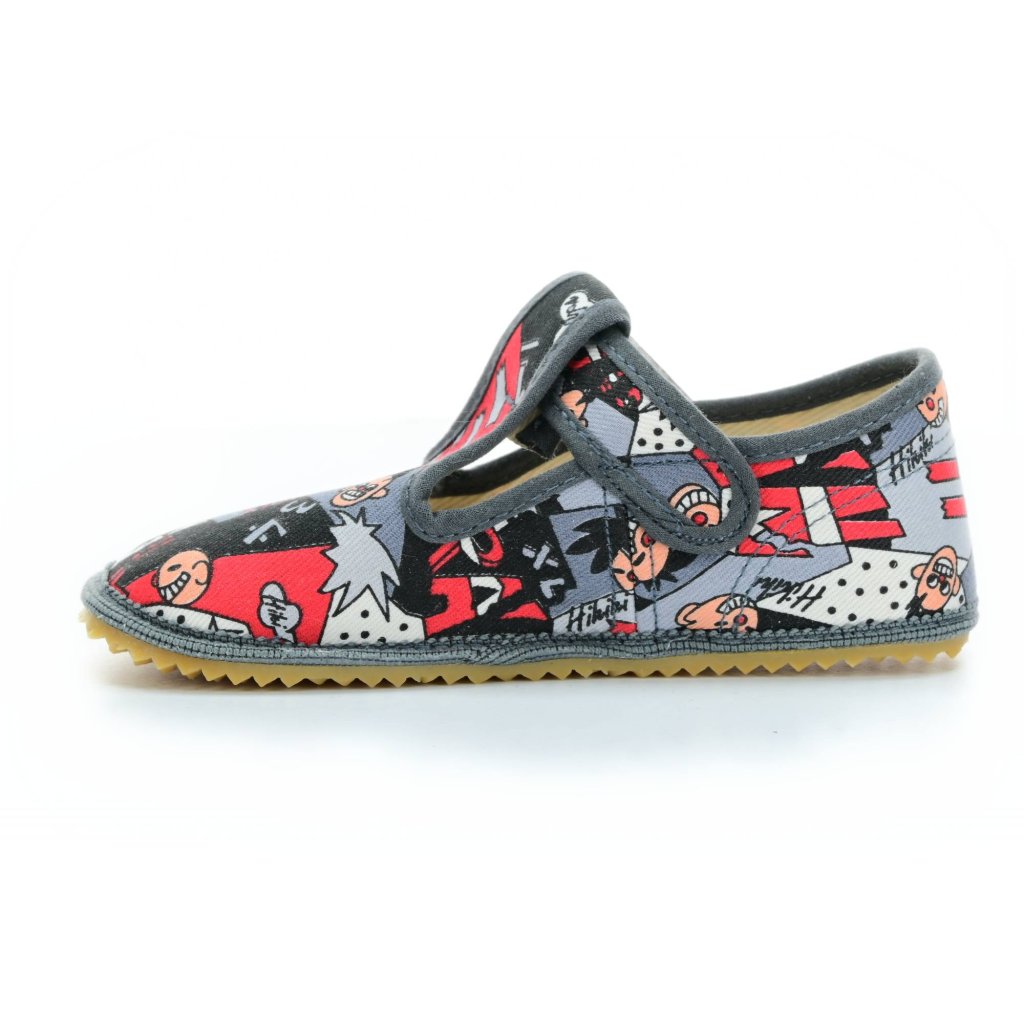 Beda Comics Canvas Hausschuhe (BF-060010/W)